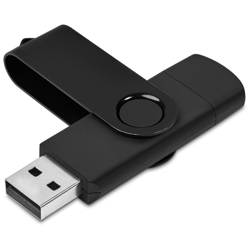 Shuffle Gyro Black Memory Stick - 8GB
