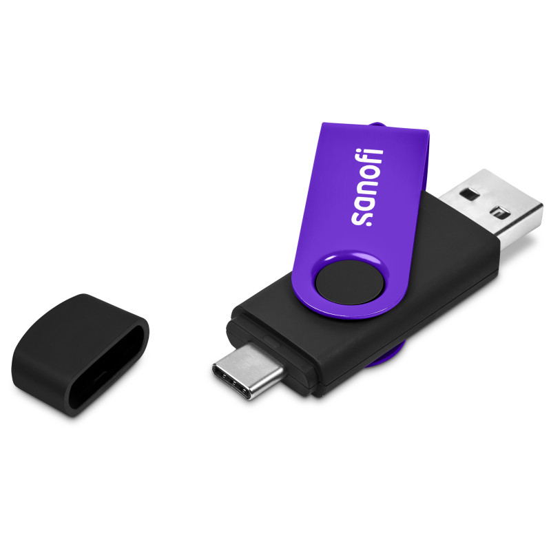 Shuffle Gyro Black Memory Stick - 8GB