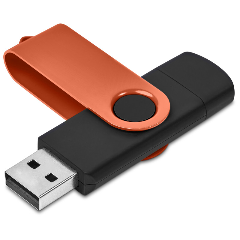 Shuffle Gyro Black Memory Stick - 8GB