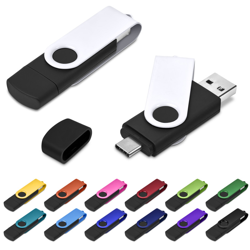 Shuffle Gyro Black Memory Stick - 8GB