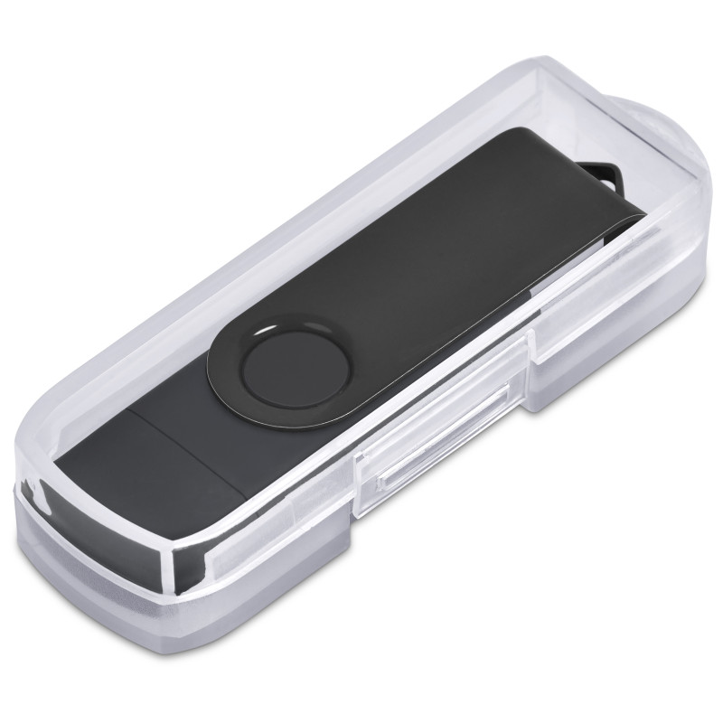 Shuffle Gyro Black Memory Stick - 8GB