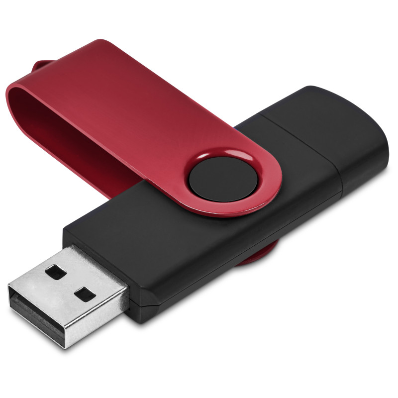 Shuffle Gyro Black Memory Stick - 8GB