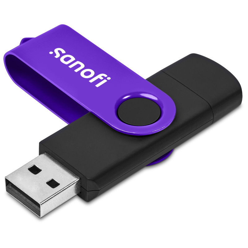 Shuffle Gyro Black Memory Stick - 8GB