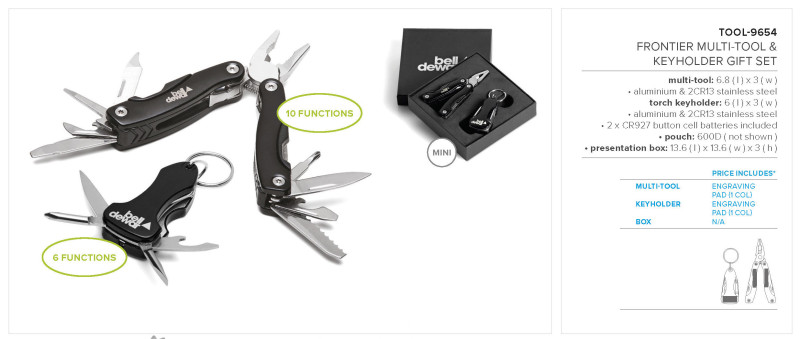 Altitude Frontier Multi-Tool & Keyholder Set