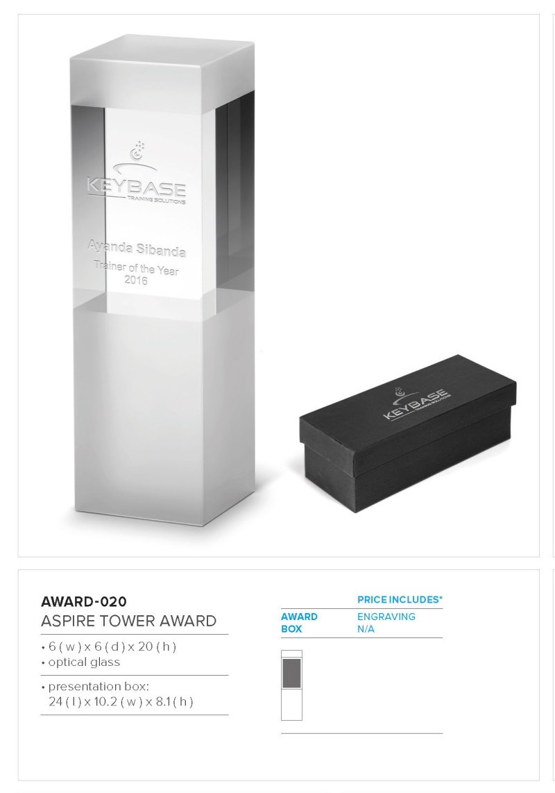 Altitude Aspire Tower Award