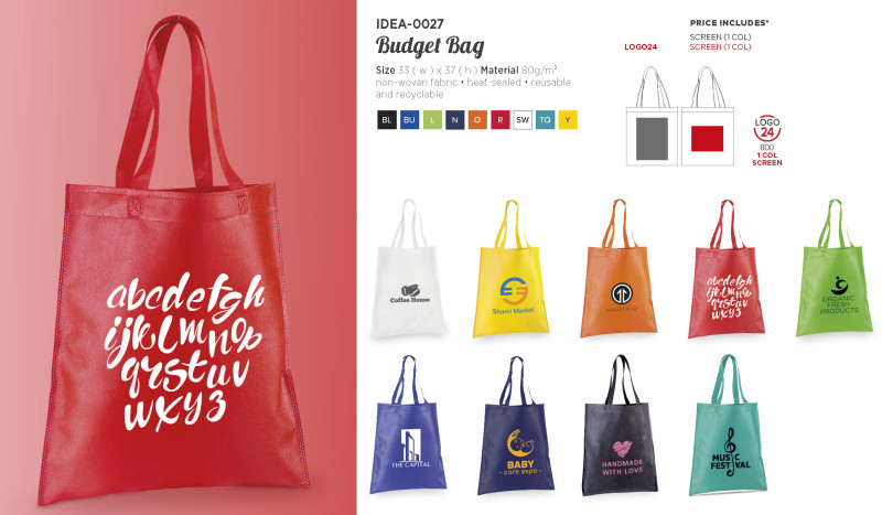 Altitude Budget Non-Woven Shopper