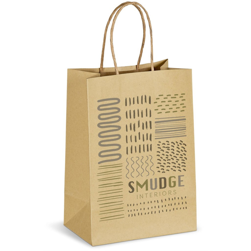 Altitude Ecological Digital Print Mini Paper Gift Bag 150gsm