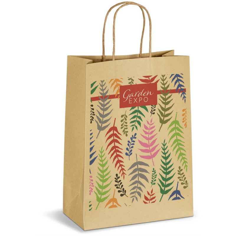 Altitude Ecological Digital Print Midi Paper Gift Bag 150gsm