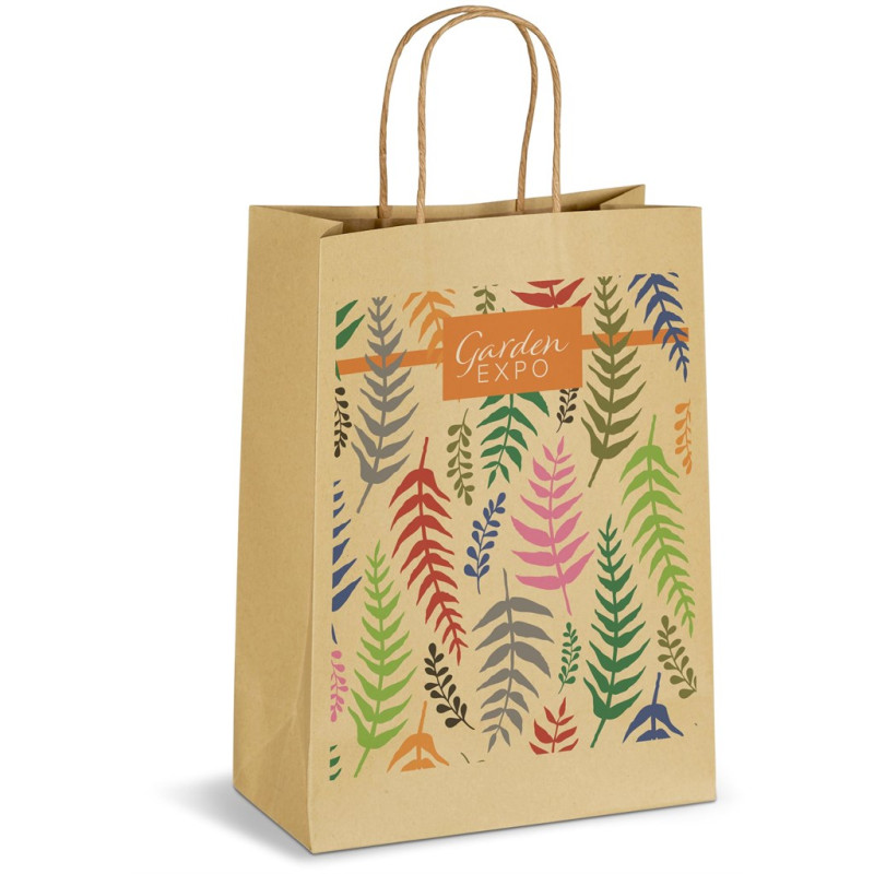 Altitude Ecological Digital Print Midi Paper Gift Bag 150gsm