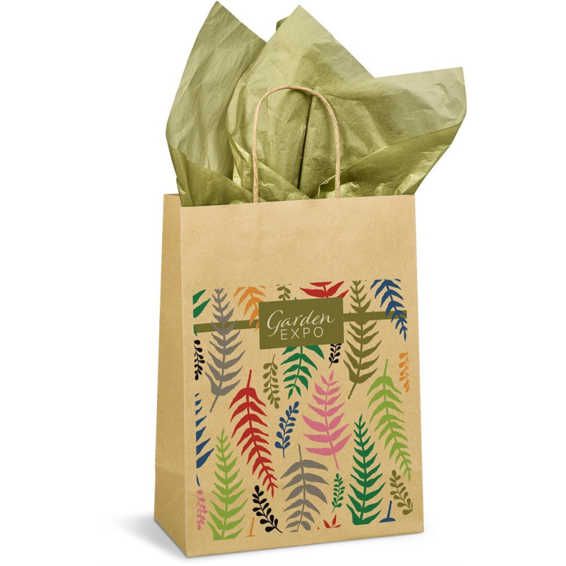 Altitude Ecological Digital Print Midi Paper Gift Bag 150gsm