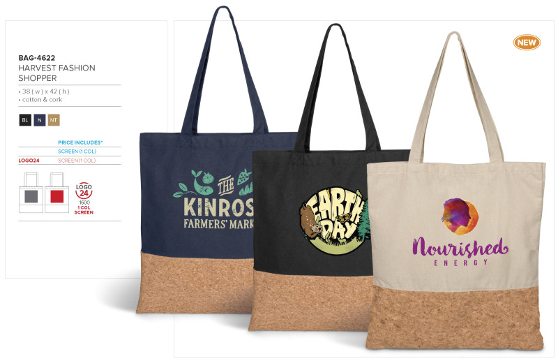 Okiyo Shukaku Cork & Cotton Shopper