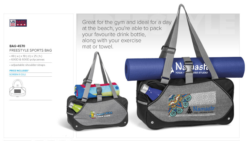 US Basic Freestyle Sports Bag