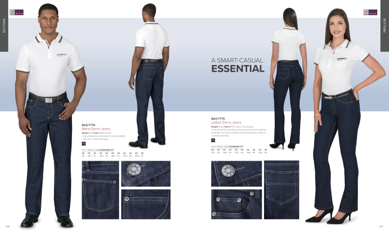 Ladies Bootleg Sierra Jeans