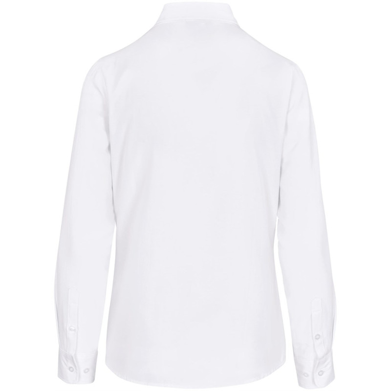 Ladies Long Sleeve Oxford Shirt