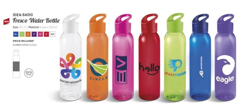 Altitude Fresco Plastic Water Bottle - 650ml