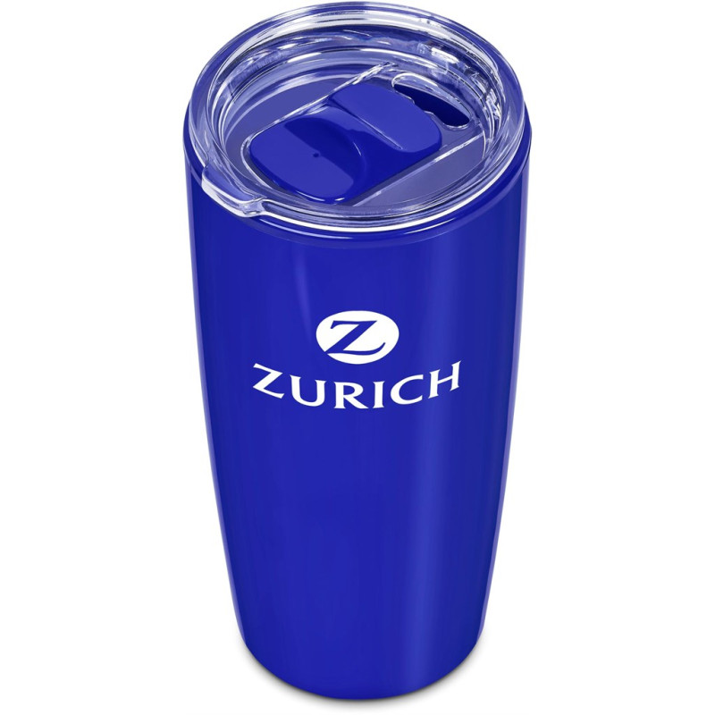 Altitude Daytona Plastic 2-in-1 Double-Wall Tumbler & Straw - 600ml