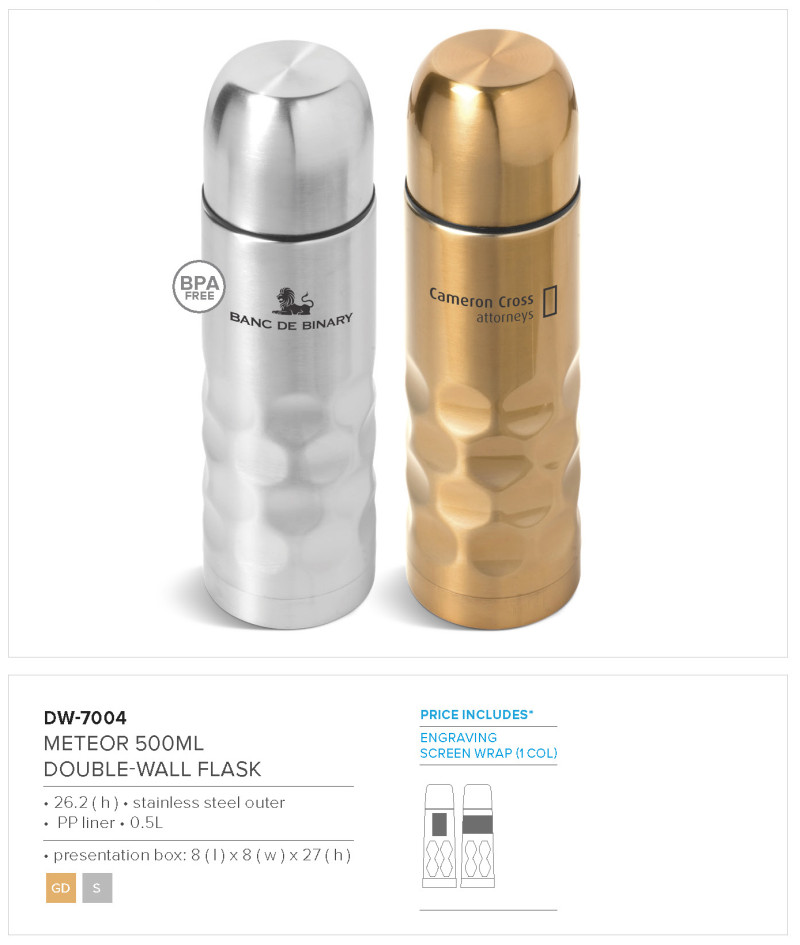 Serendipio Meteor Stainless Steel Vacuum Flask - 500ml