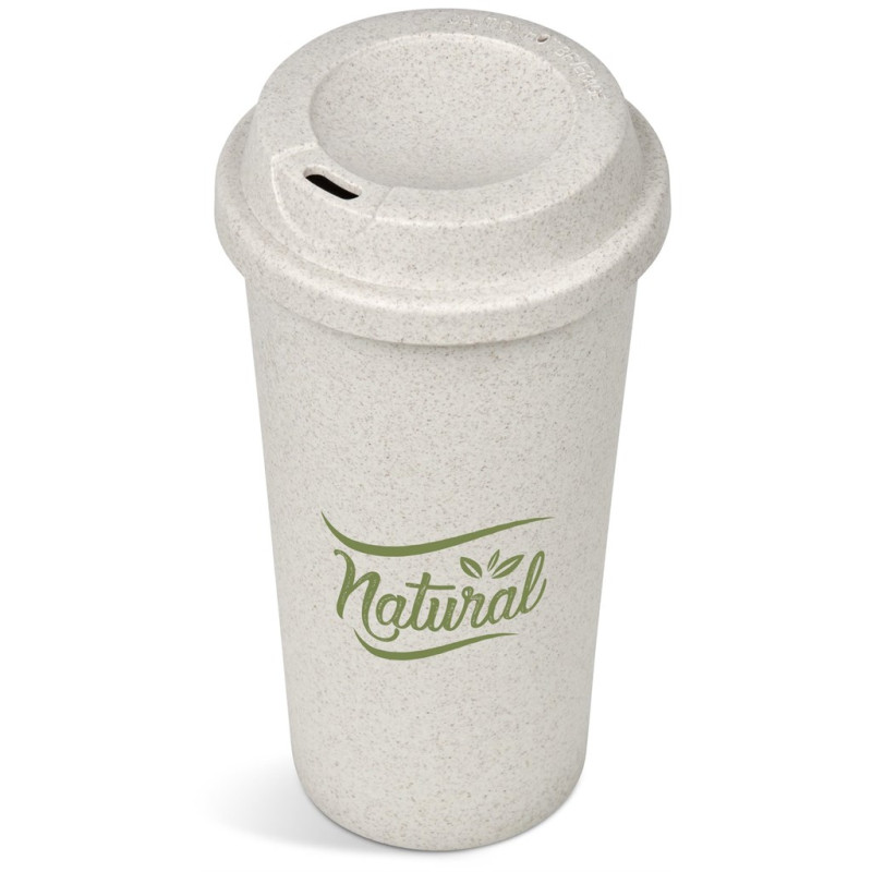 Okiyo Katagi Wheat Straw Double-Wall Tumbler – 450ml