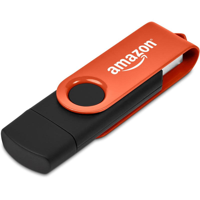 Shuffle Gyro Black Flash Drive – 8GB