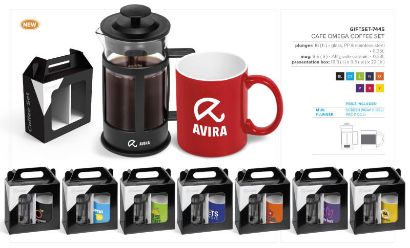 Cafe Omega Coffee Set