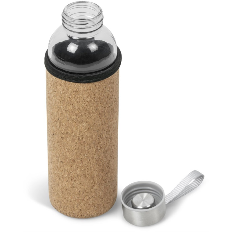 Kooshty Kork Glass Water Bottle - 500ml
