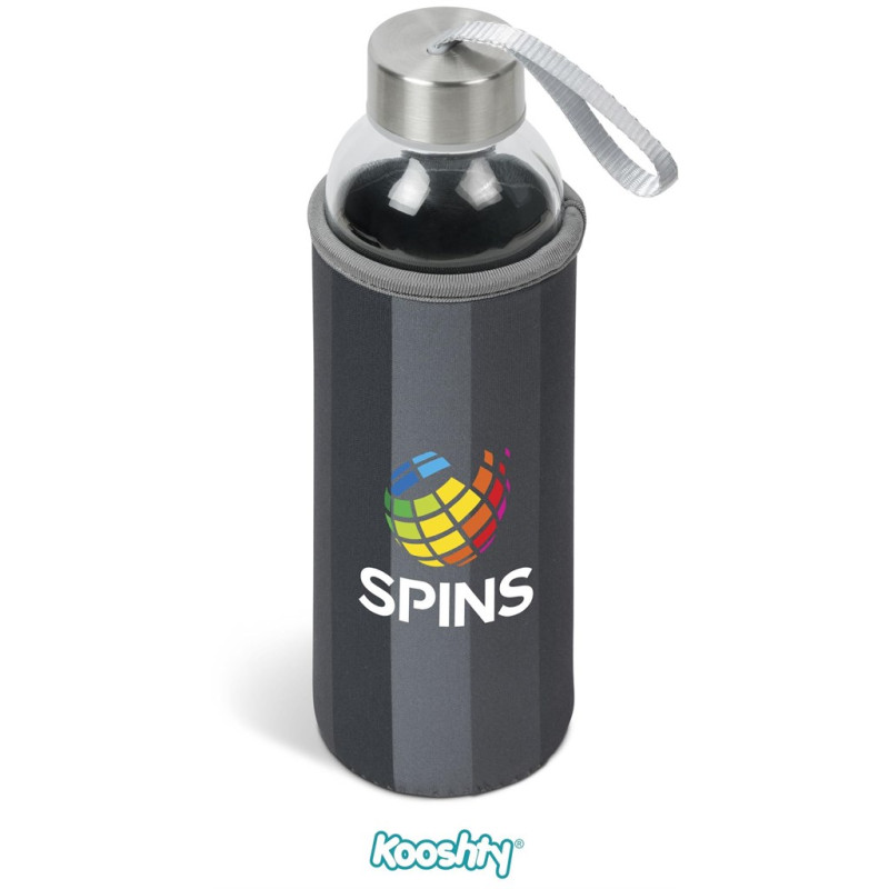 Kooshty Quirky Glass Water Bottle - 500ml