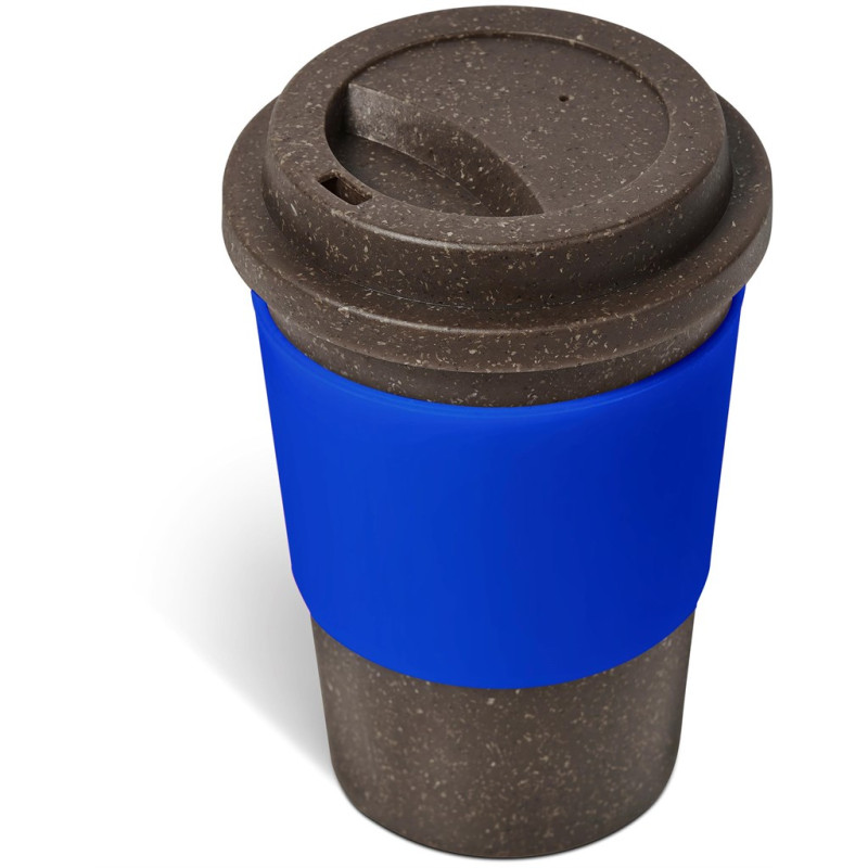 Kooshty Brown Bean Plastic Double-Wall Tumbler – 400ml