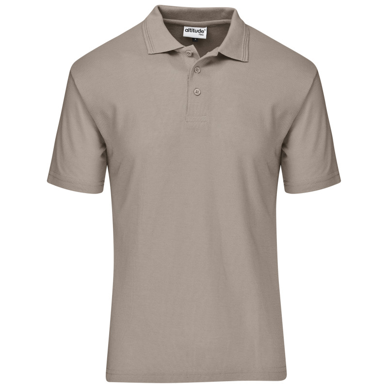 Mens Basic Pique Golf Shirt