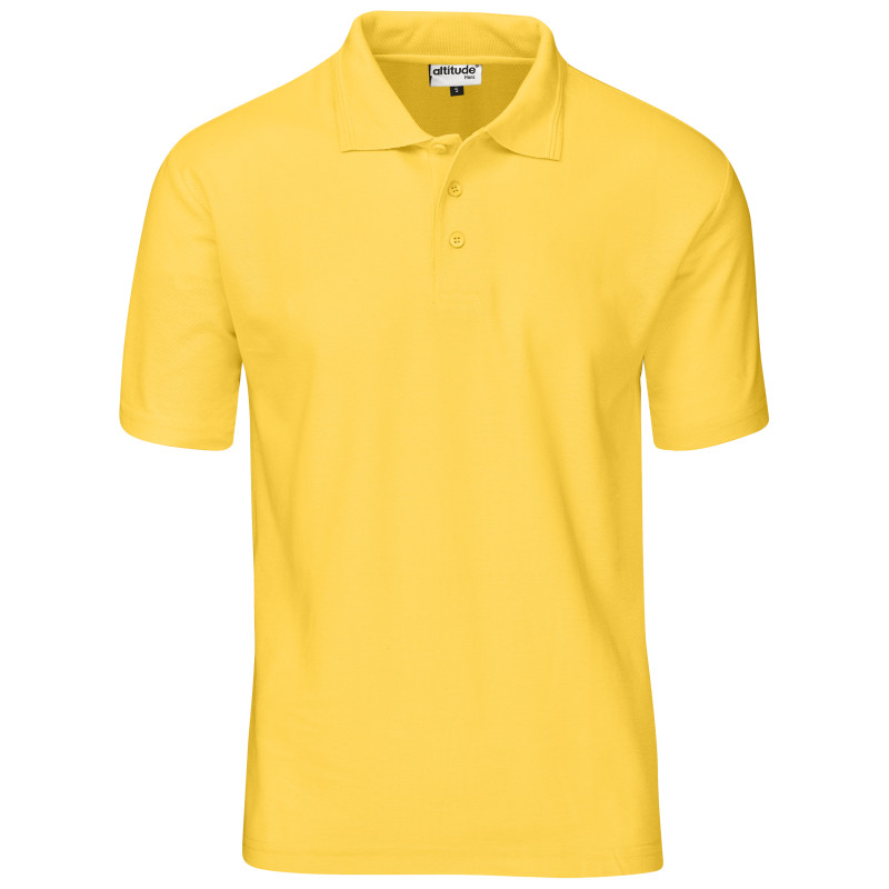 Mens Basic Pique Golf Shirt