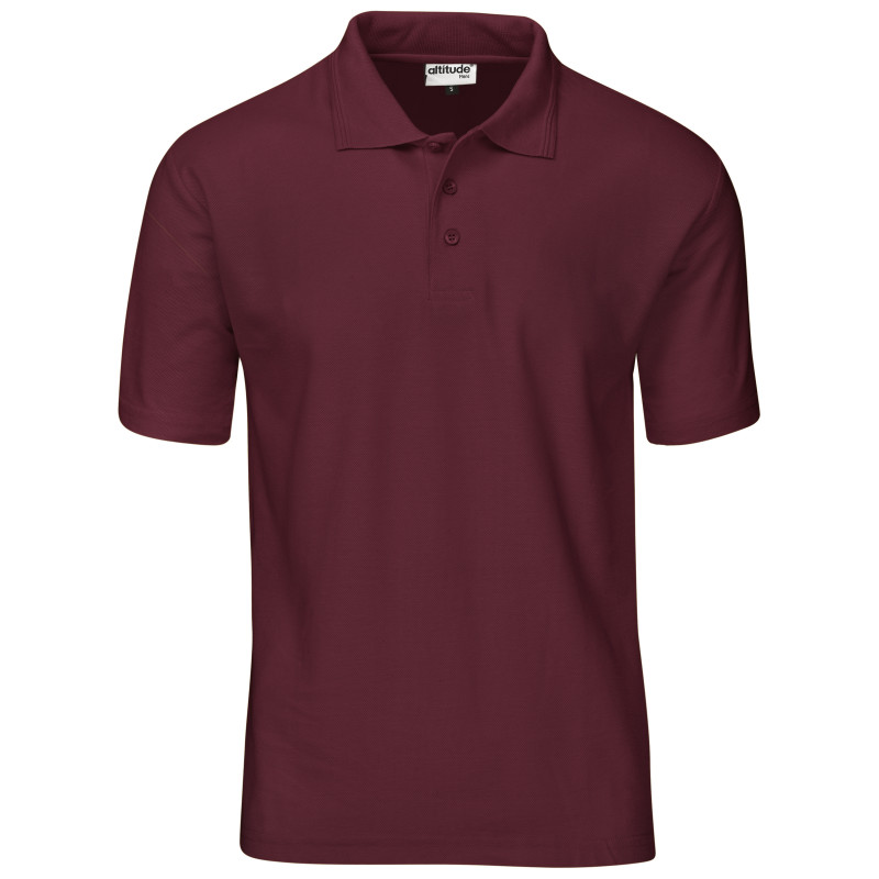 Mens Basic Pique Golf Shirt
