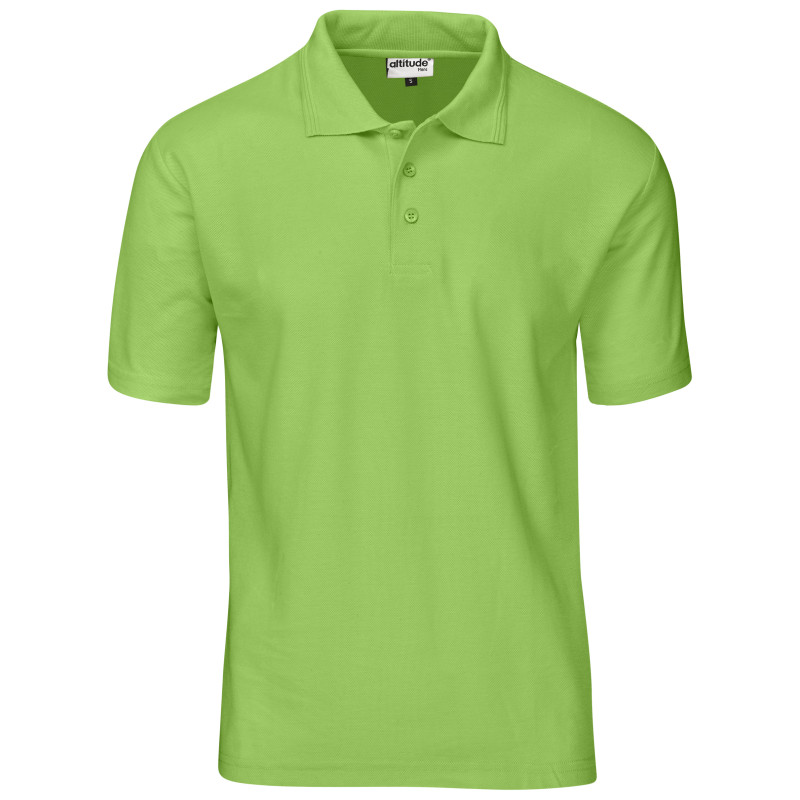 Mens Basic Pique Golf Shirt