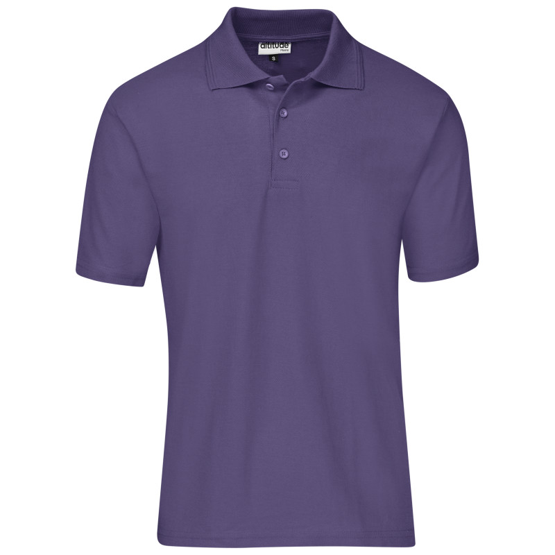 Mens Basic Pique Golf Shirt