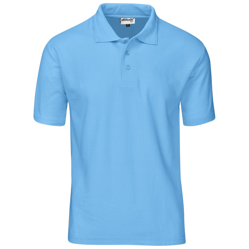 Mens Basic Pique Golf Shirt