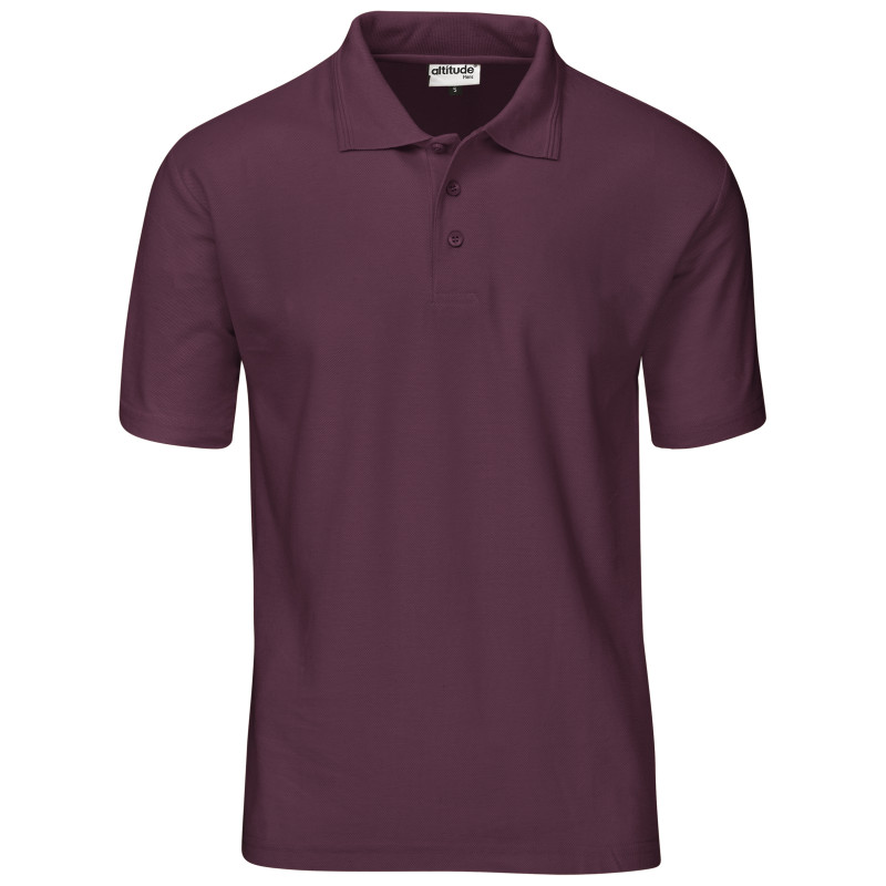 Mens Basic Pique Golf Shirt