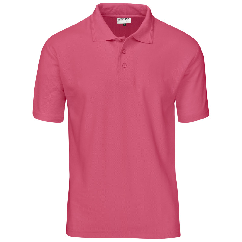 Mens Basic Pique Golf Shirt