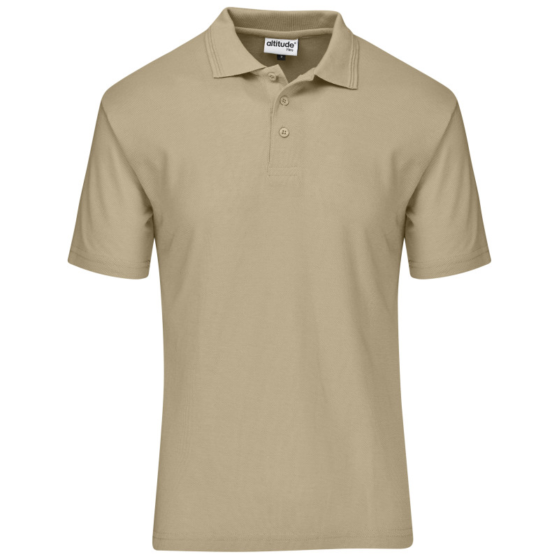 Mens Basic Pique Golf Shirt