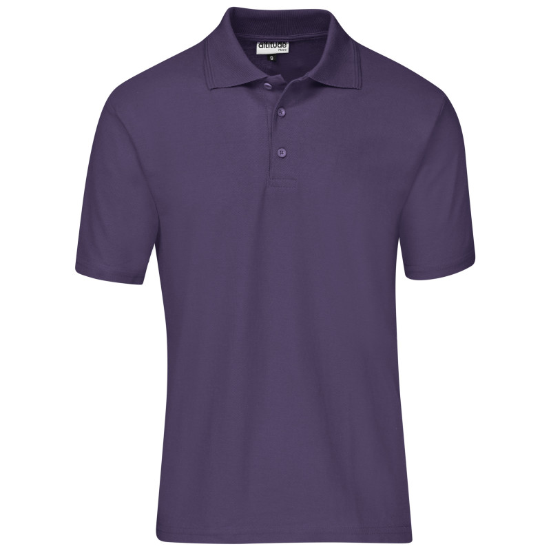 Mens Basic Pique Golf Shirt