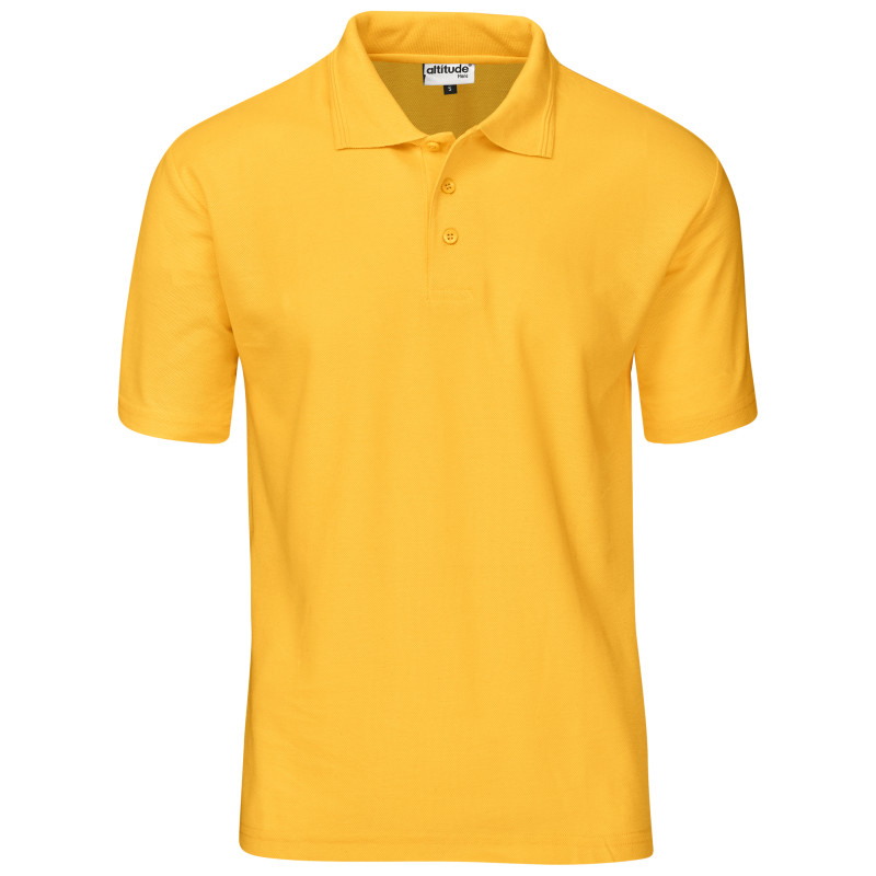 Mens Basic Pique Golf Shirt