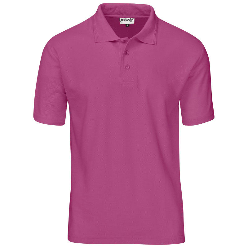 Mens Basic Pique Golf Shirt