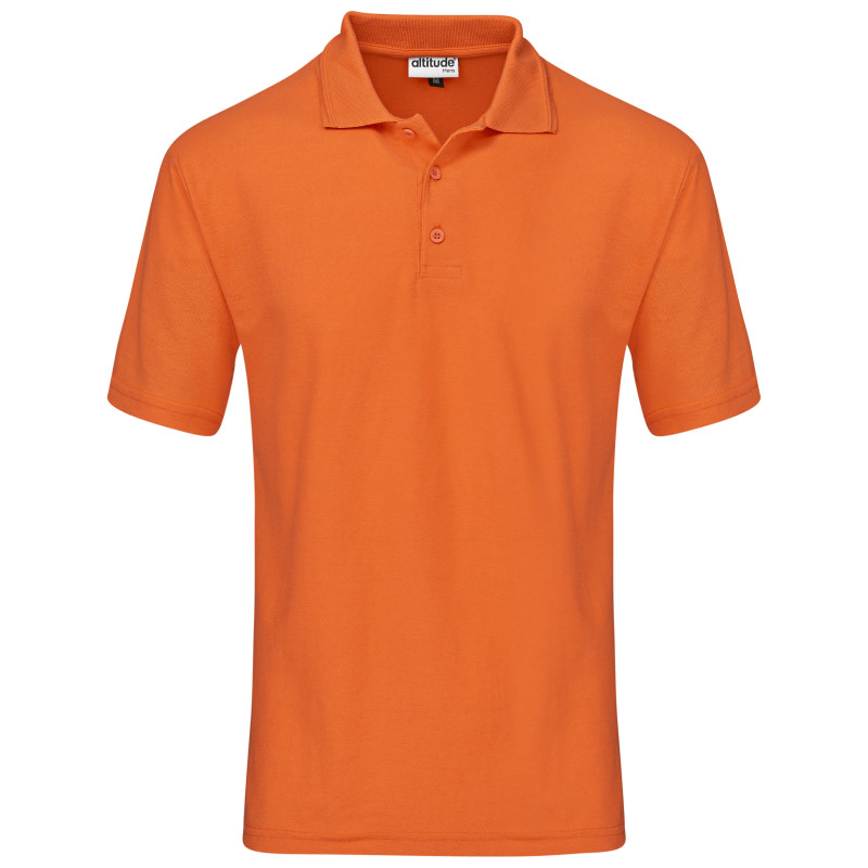 Mens Basic Pique Golf Shirt