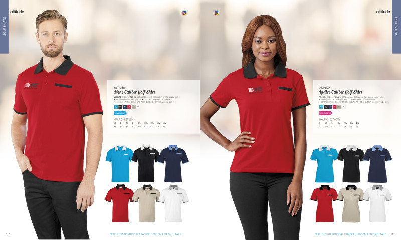 Ladies Caliber Golf Shirt