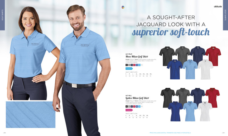 Mens Milan Golf Shirt