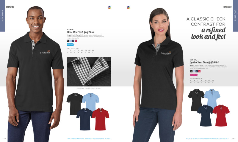 Ladies New York Golf Shirt