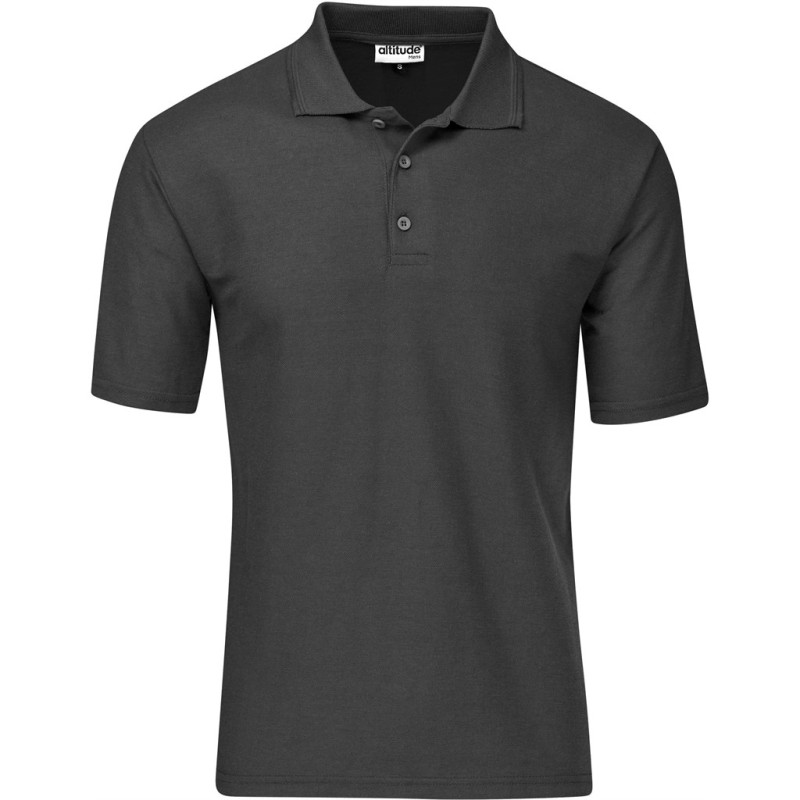 Mens Basic Pique Golf Shirt
