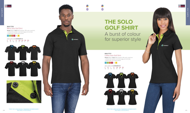 Ladies Solo Golf Shirt
