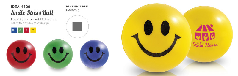 Altitude Smile Stress Ball