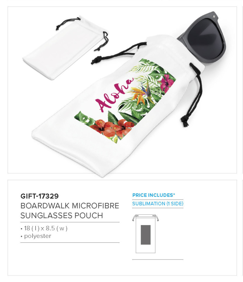 Boardwalk Microfibre Sunglasses Pouch