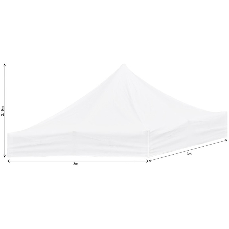 Ovation Sublimated Gazebo 3m X 3m - Roof (Excludes Hardware)