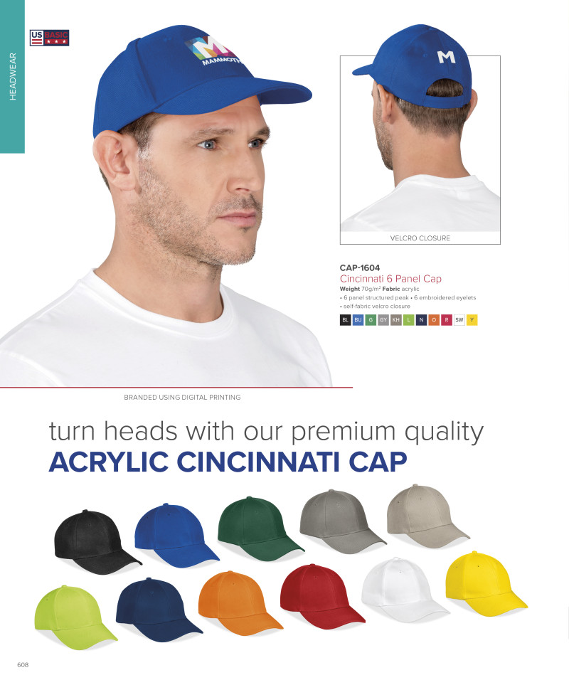 Cincinnati Cap - 6 Panel