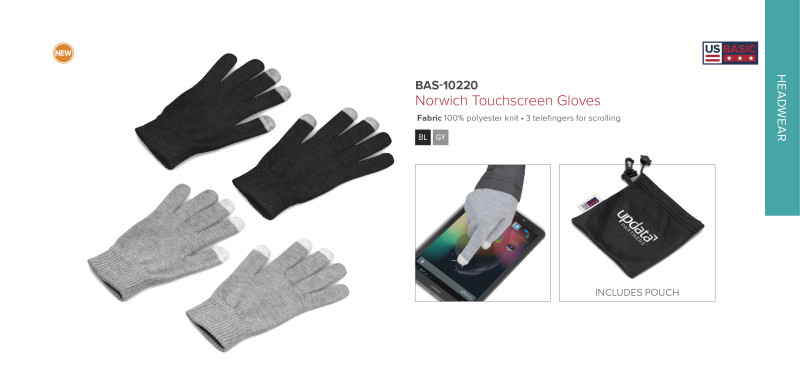 Norwich Touchscreen Gloves